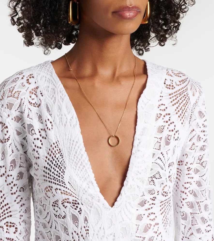 Alexandra Miro Bella lace beach dress
