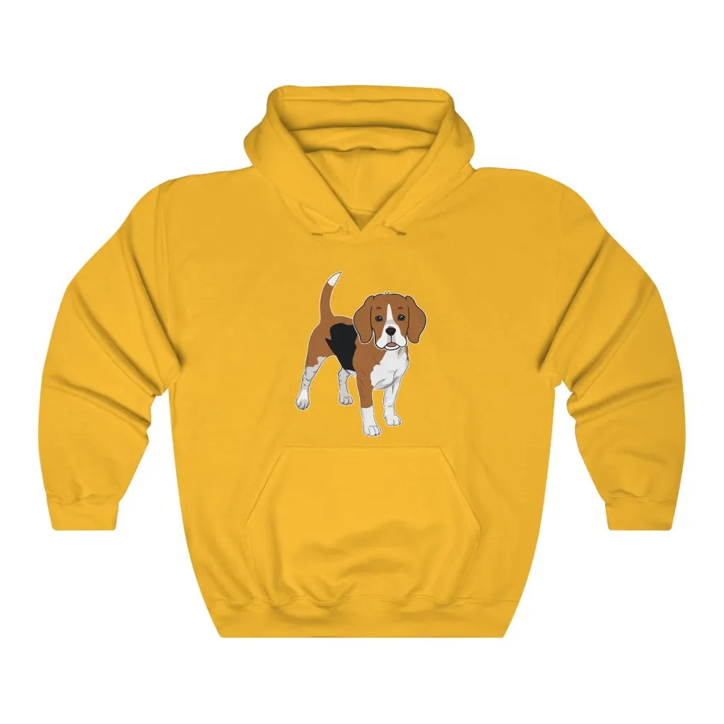 Beagle Unisex Heavy Blend Hooded Sweatshirt, Made in the USA