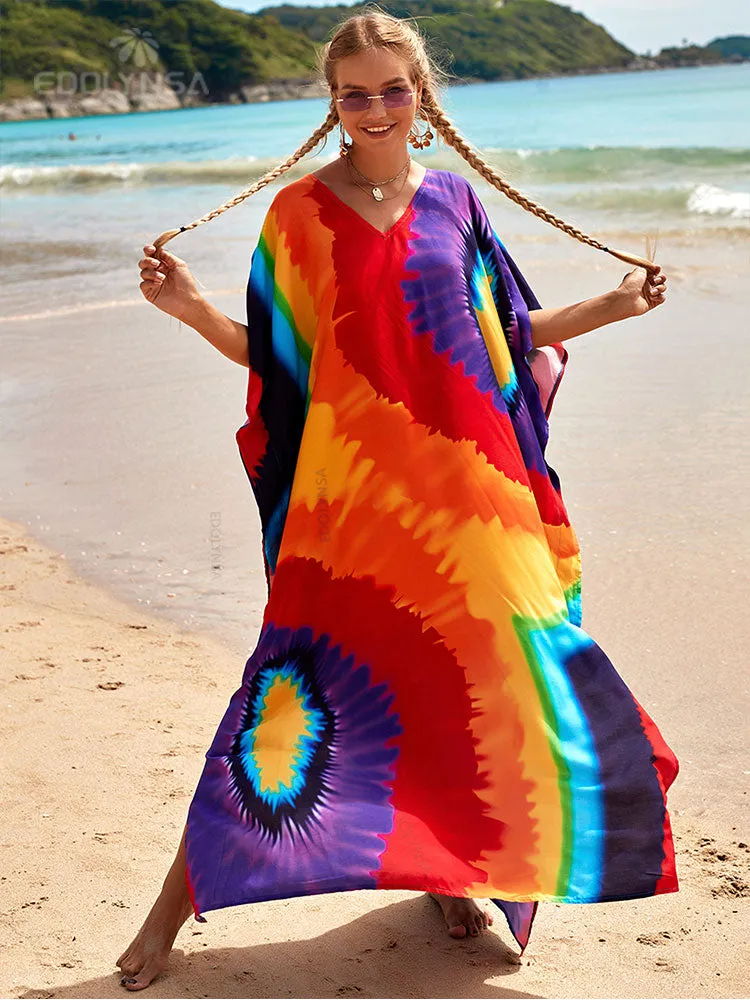 Bohemian Butterfly Printed Dress comes in several colors! SALE!-
