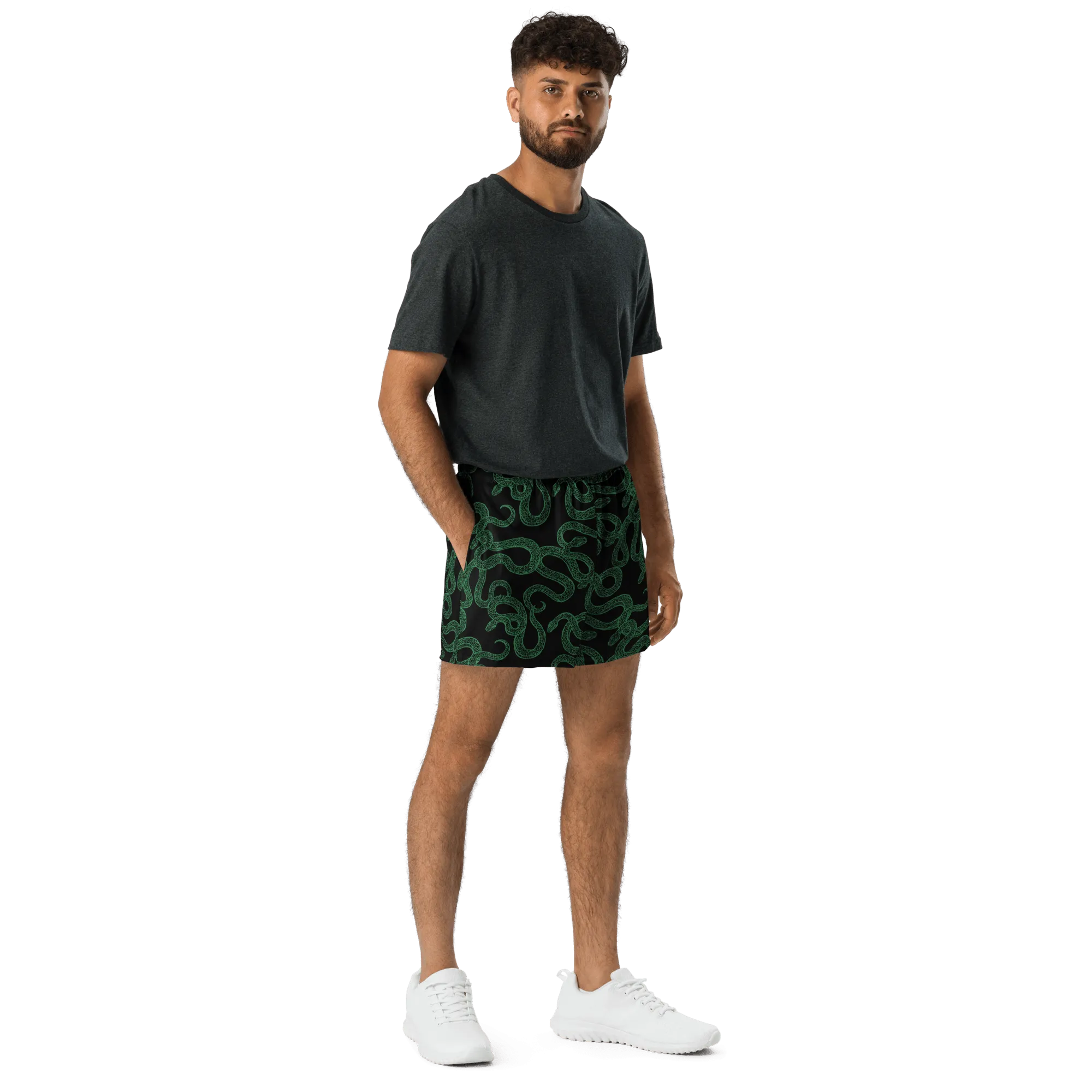 Cursed Coils Unisex Unlined Swim Trunks