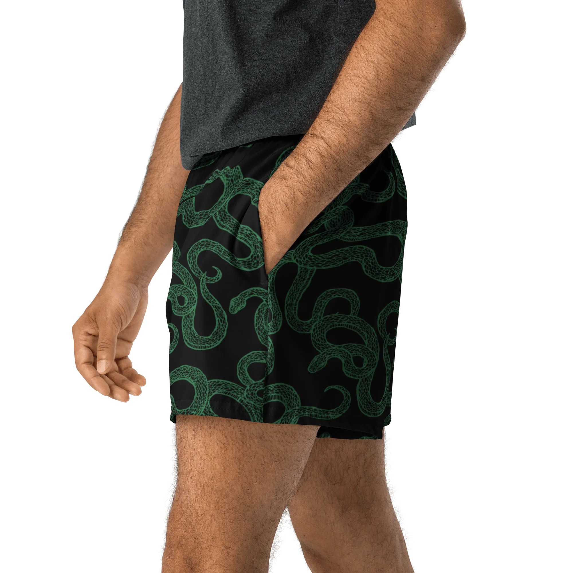Cursed Coils Unisex Unlined Swim Trunks