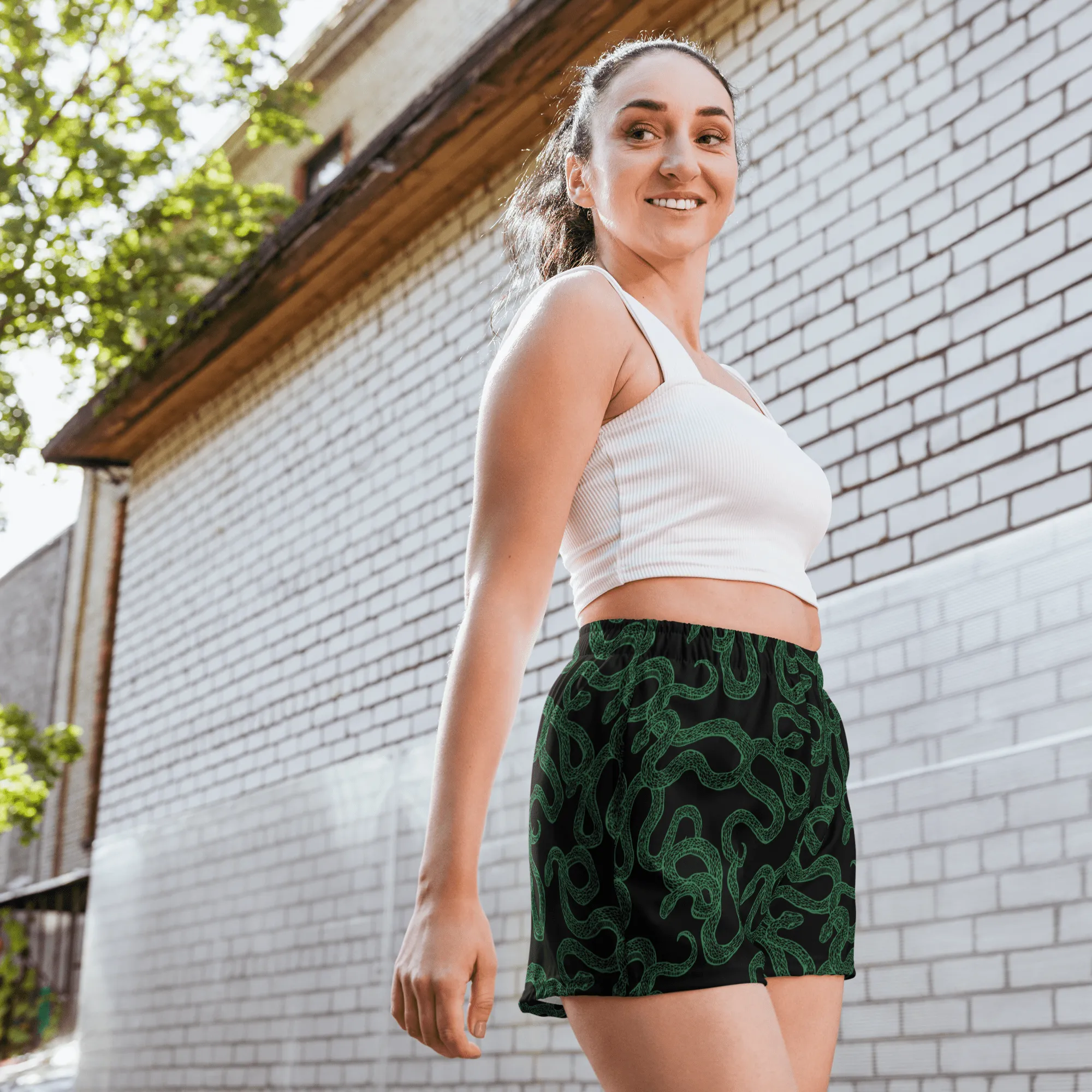 Cursed Coils Unisex Unlined Swim Trunks