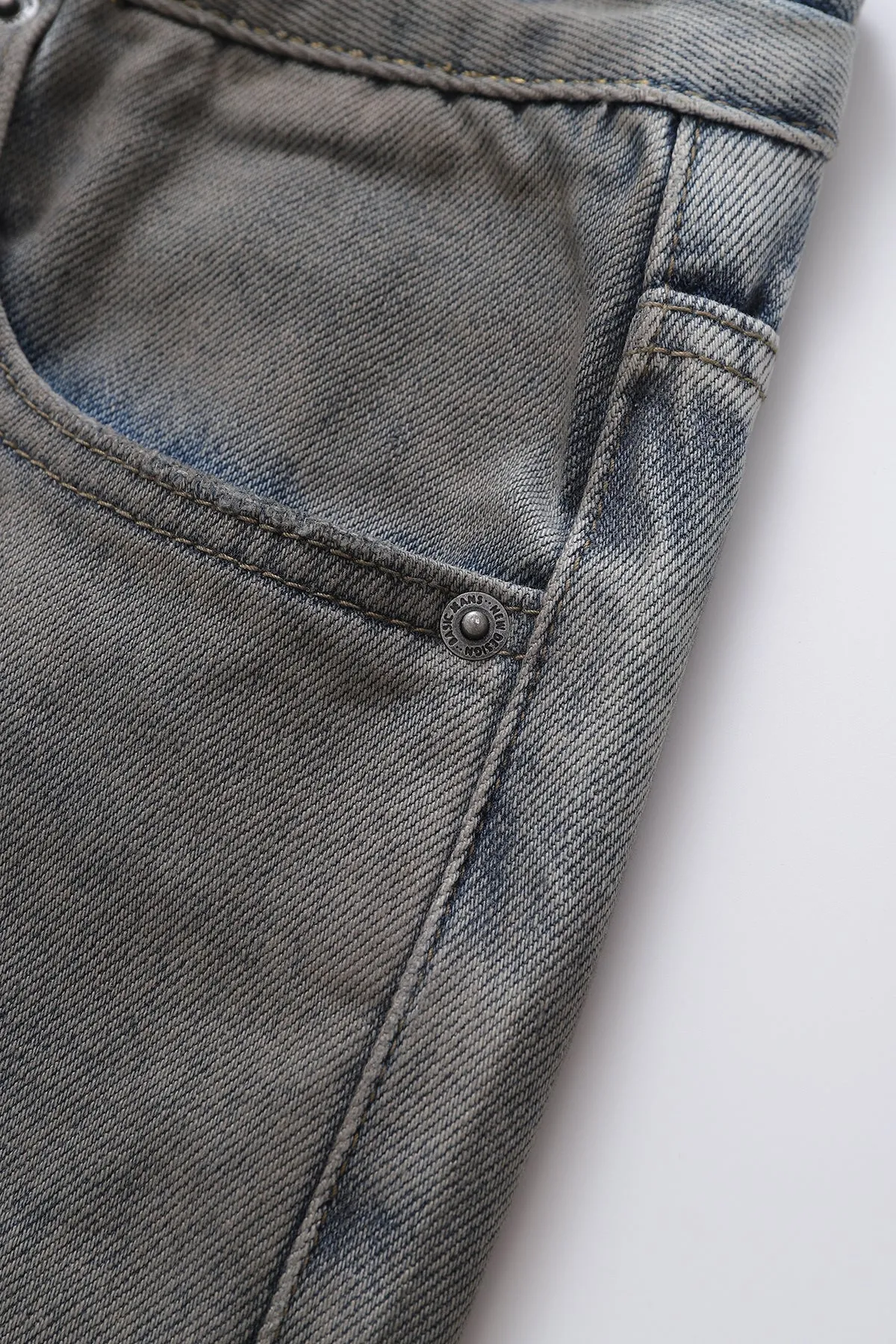 Dark grey Slash Denim Jeans