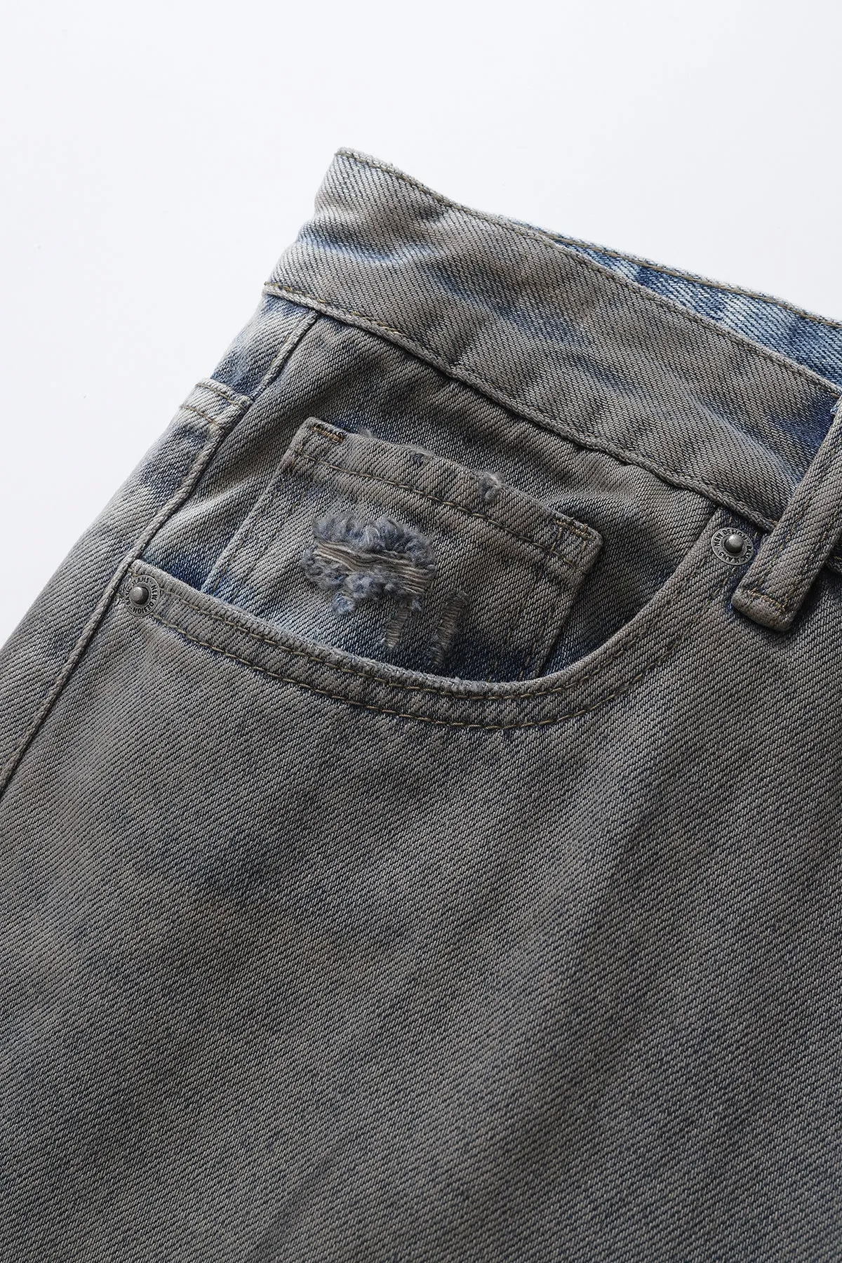 Dark grey Slash Denim Jeans