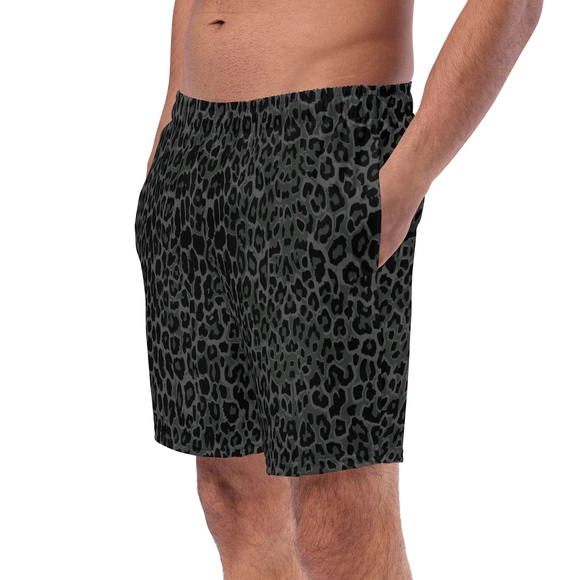 Goth Kitty Men's Swim Trunks