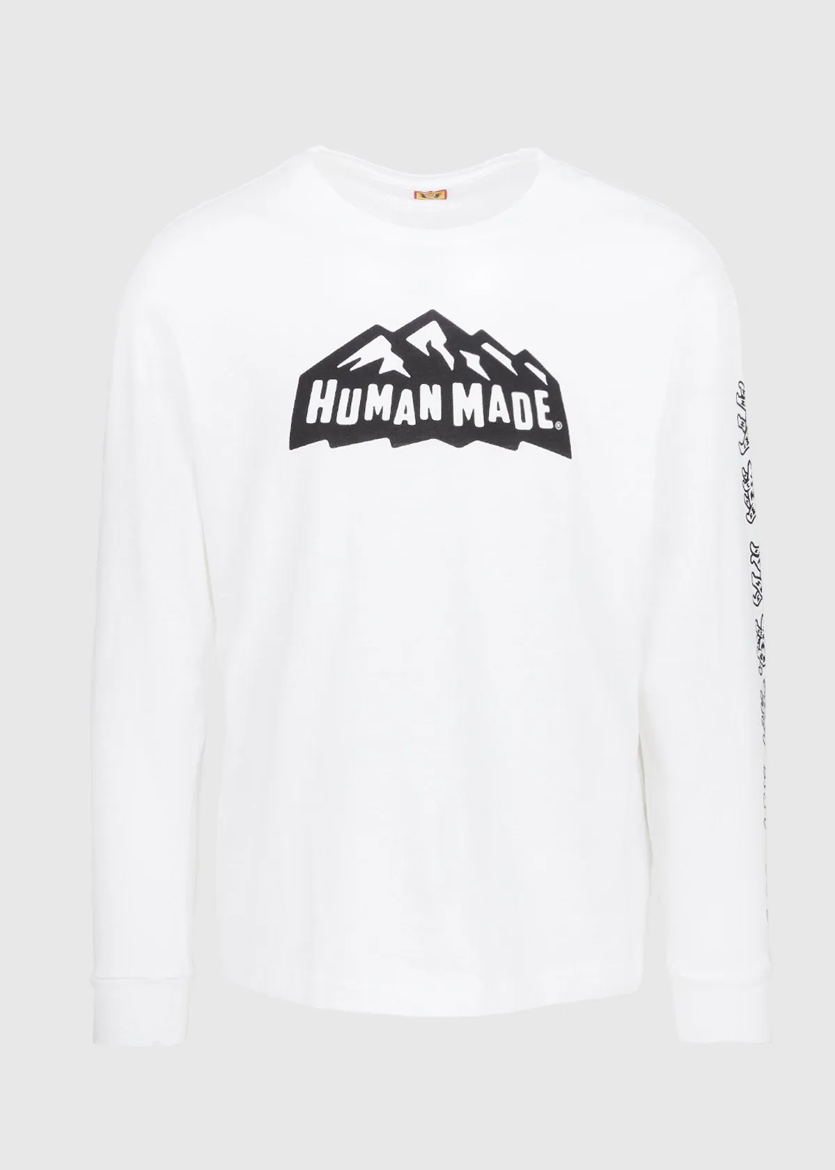 HUMAN MADE: LS TEE [WHITE]