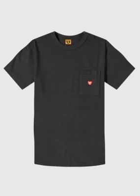 HUMAN MADE: POCKET TEE #3 [BLACK]