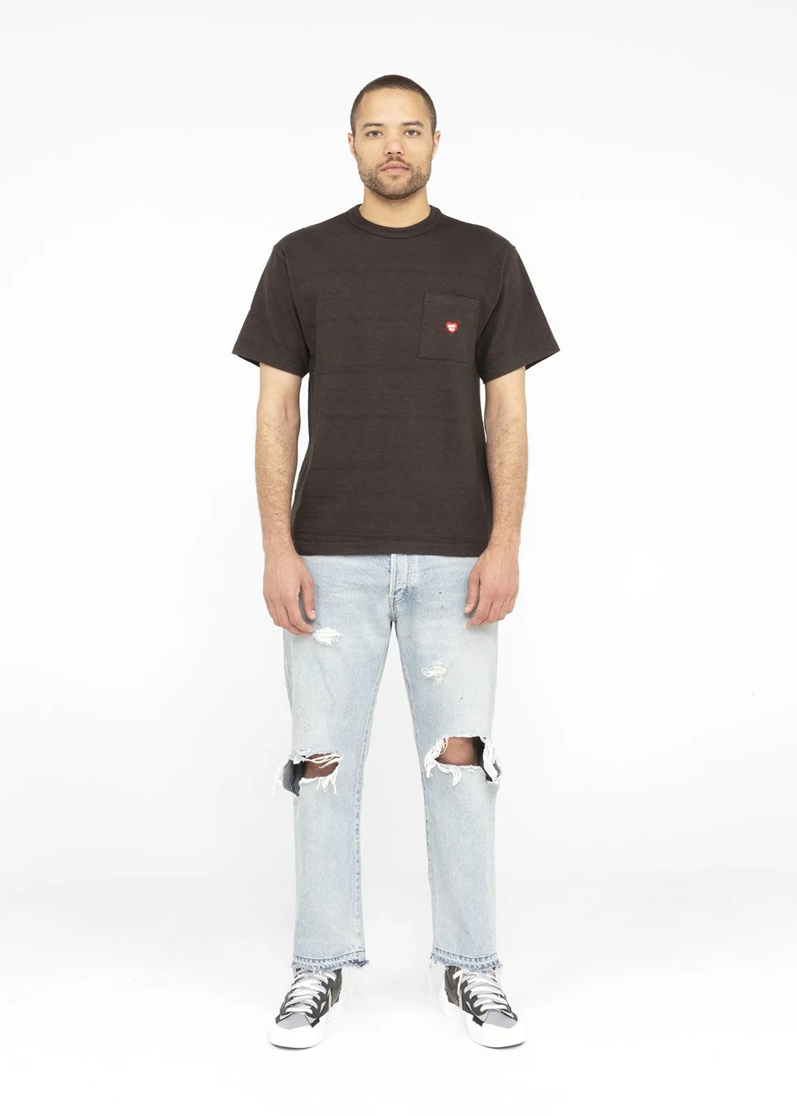 HUMAN MADE: POCKET TEE #3 [BLACK]
