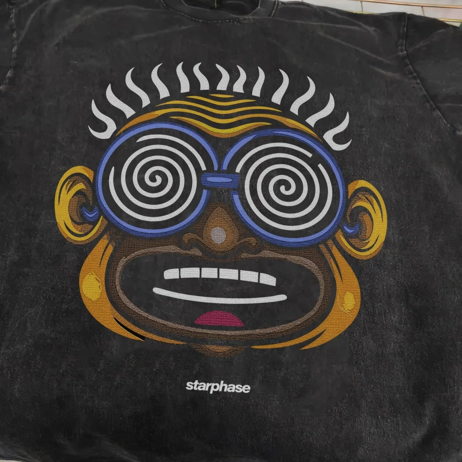 Hypno Vision Oversized Washed T-Shirt