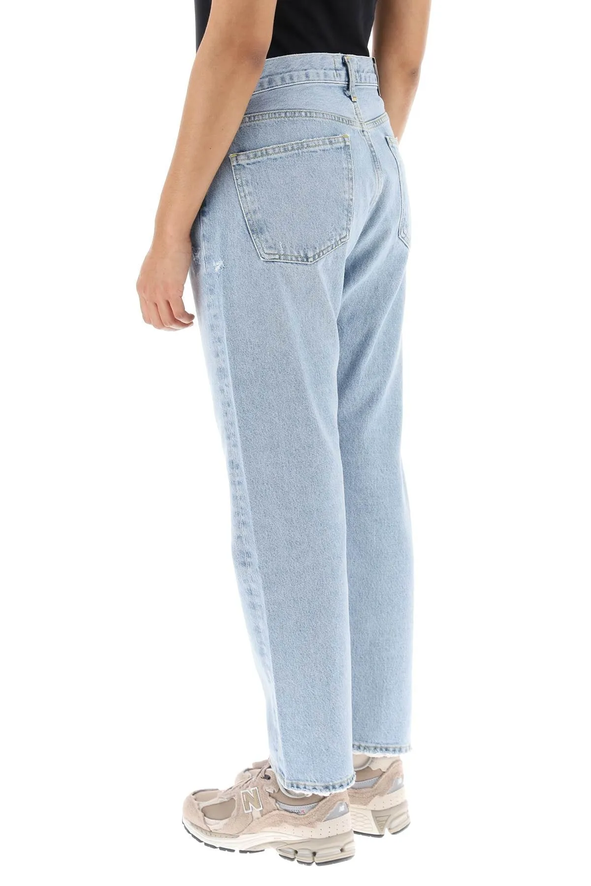 'parker' jeans with light wash