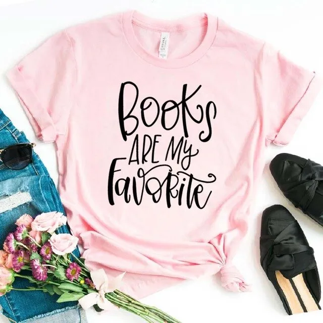 Pink- Books are my favorite