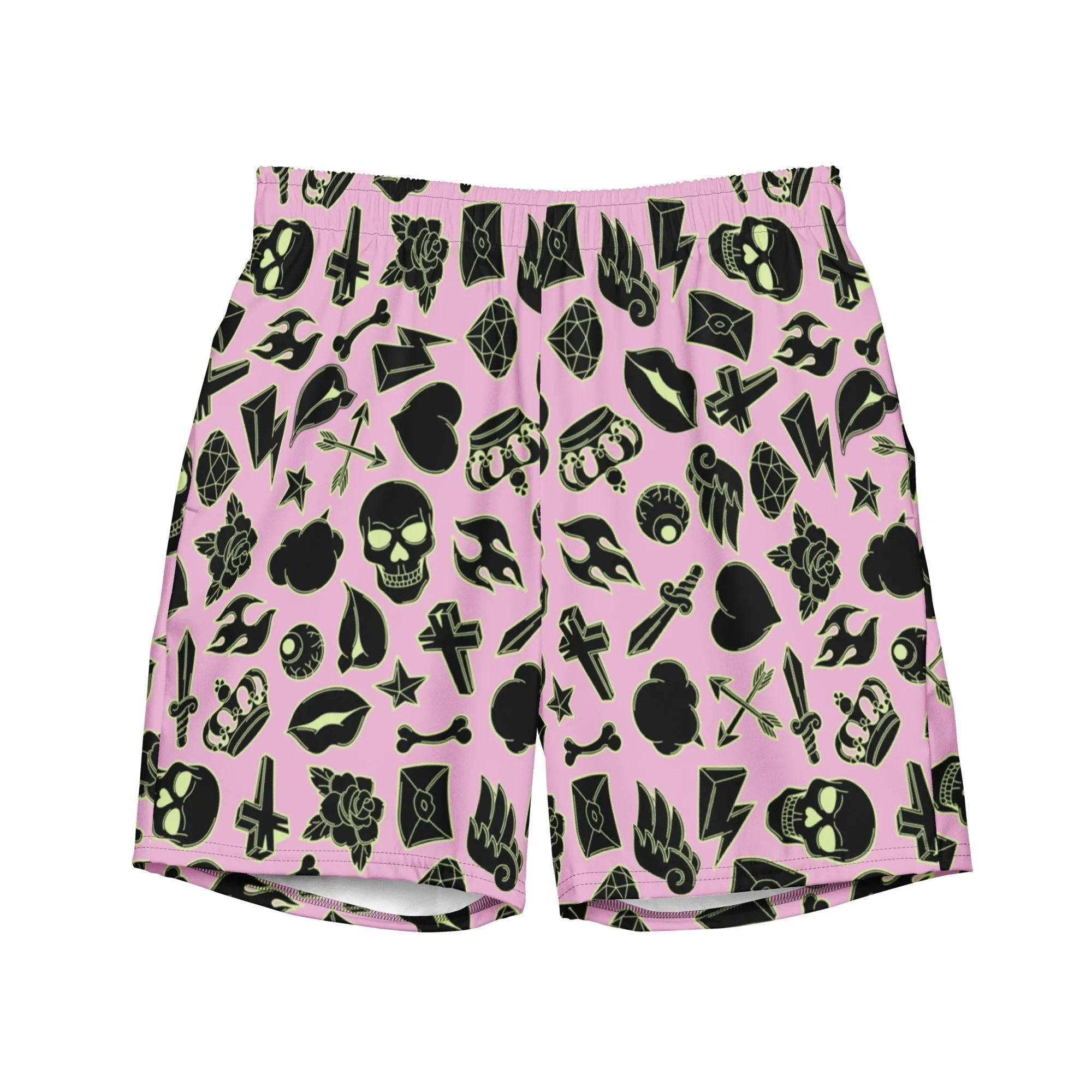 Punk Prince Men's Swim Trunks