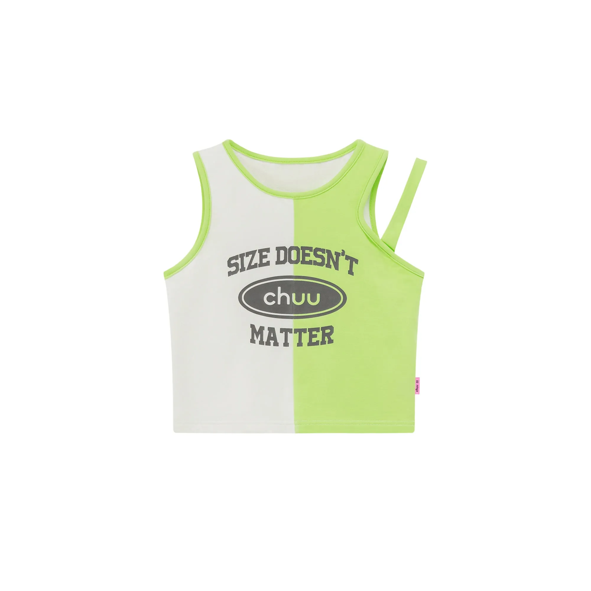 Size Doesnt Matter Printed Sleeveless Top