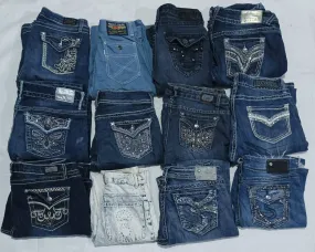 Y2k ladies flared jeans 25 pieces