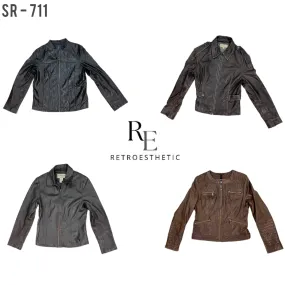 Y2K Vintage Style Leather jackets (SR-711)